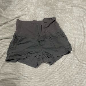 Old Navy Maternity Gray Linen shorts, small